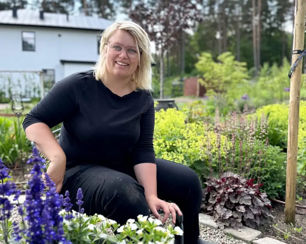 Frida Silvervret på Levute samarbetar med Green Maskin